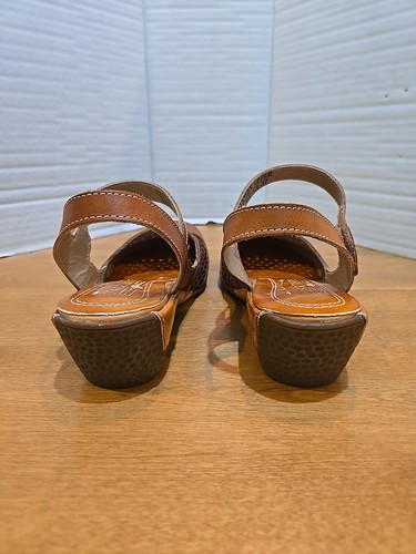 L'Artiste Spring Step Maryjane Closed Toe Clogs Leather Cushioned Hearts Preppy - Picture 5 of 14