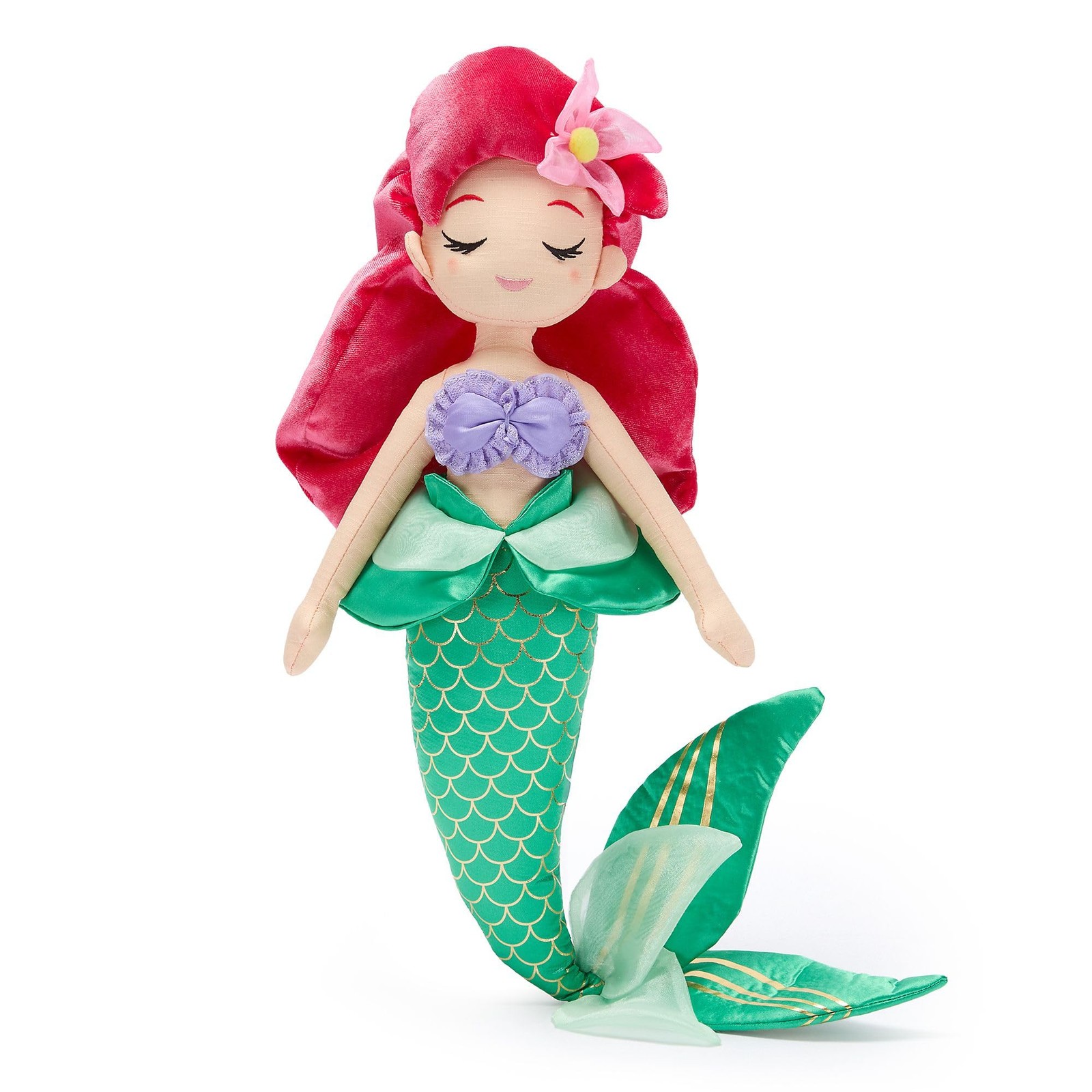 Peluche Ariel 45 cm doudou sirène Disney pour chambre d'enfant
