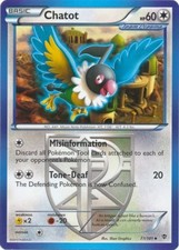Chatot - 77/101 - Uncommon (Near Mint) Plasma Blast - Colorless Pokémon