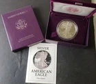 1991 S Proof $1 American Silver Eagle Dollar