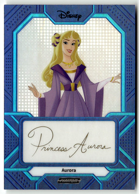 Kakawow Disney Phantom 2025 No PD-SBU-26 Aurora Script Art Auto Blue 170/175