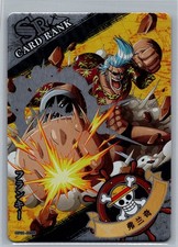 Franky- One Piece - Super Rare Foil Card OP01-SR08 4 Lot