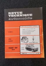 Revue technique Peugeot 204