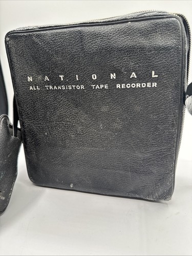 Vintage National All Transistor Tape Recorder Working Reel-to-Reel RQ 115 w/Case - Picture 2 of 17