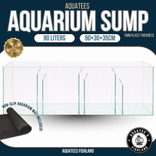 Aquatees Aquarium Sump Tank 90x30x35cm With Mat