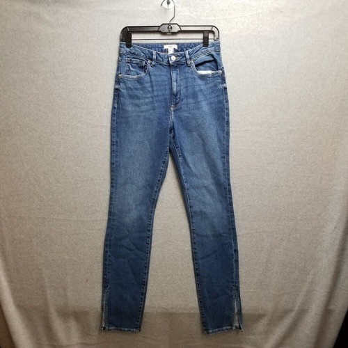Forever 21 Premium Jeans Damen Gr. 29 gerade Knöchelschlitze Baumwollmischung - Bild 1 von 9