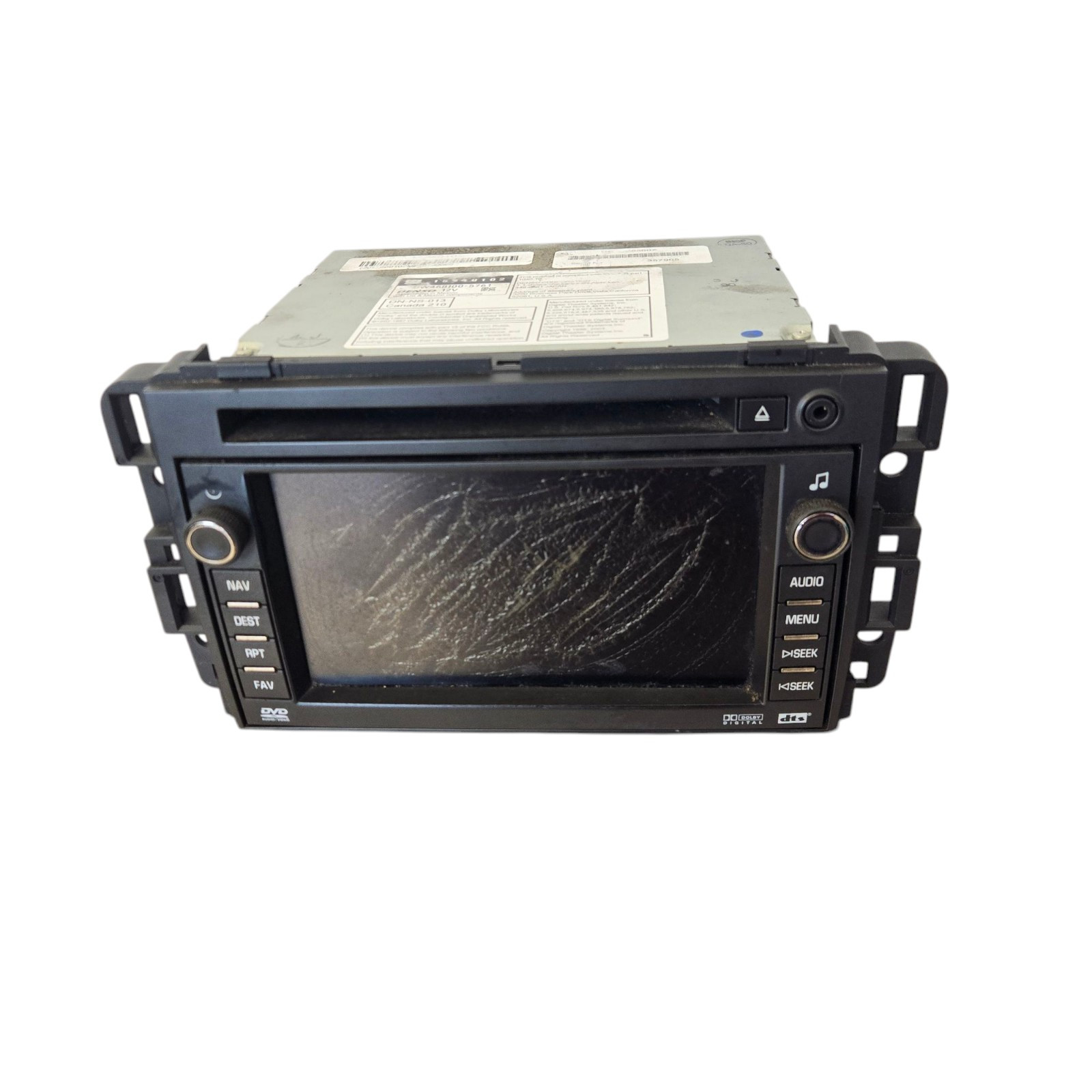 カーナビ DW468100-6030 2007-2014 Chevy GMC Denso DW468100 5760 Radio Unit GM 15940102 Fix