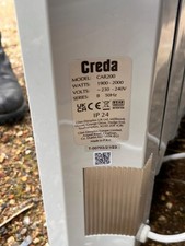 4 creda radiators model CAR200