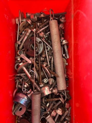 10 LBS Mixed Screws Bolts Nuts Washers Hardware Lot Anchors Fasteners Bulk ++
