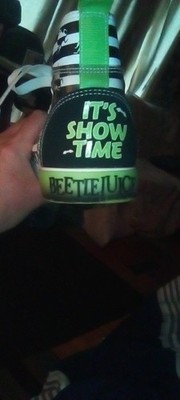 Ground Up High Top Shoes Beetlejuice Men Size8 1/2