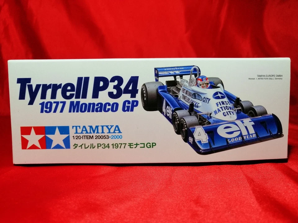 LOTTO FORMULA 1 CON 1 KIT TAMIYA NUOVO TYRRELL P34  SCALA 1:20 + 1 LIBRO USATO - Immagine 2 di 4
