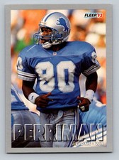 1993 Fleer Brett Perriman #429 Detroit Lions