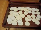 VINTAGE POKER CHIPS LOT OF HUNDREDS — photo 5