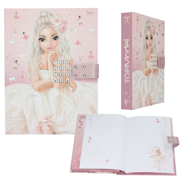 Topmodel Geheimcode Tagebuch Code Sound Ballet Ballerina Rosa Depesche 13609-image