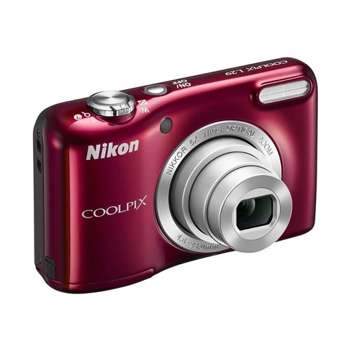 Cámara digital Nikon Coolpix L29 roja 16,1 MP 5x zoom - Imagen 5 de 11