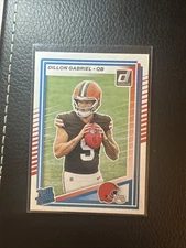 ✨2025 Panini Donruss Dillon Gabriel Rated Rookie RC #316 Cleveland Browns