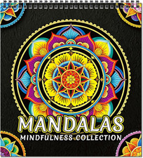 Mandala Coloring Book for Adults Relaxation - Spiral Bound