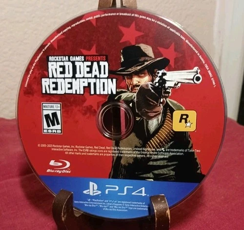 Red Dead Redemption Sony PlayStation 4 PS4  2023 Disc Only