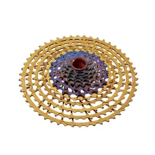 KCNC 12-Speed Cassette Micro Spline/SHIMANO MICRO SPLINE 9-52T/Gold