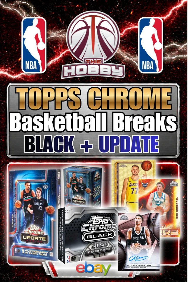 🏀 NBA Breaks! 🏀Chrome Update + Black + More!