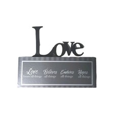 Love Table Top Sign Plaque
