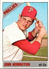 1966 Topps #304 John Herrnstein