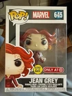 Funko Pop! Vinyl Marvel Jean Grey Glows in the Dark Target Exclusive Damaged box