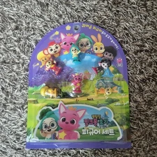 Pinkfong Wonderstar Detective Pinkfong Hogi Figure 6ea Set Korea Toy