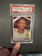 1966 Topps Marcelino Lopez #155 PSA 7.5 NM+