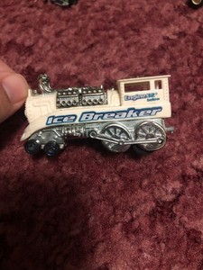 Mattel Hot Wheels Ice Breaker Rail Rodder Diecast White/Silver (loose)