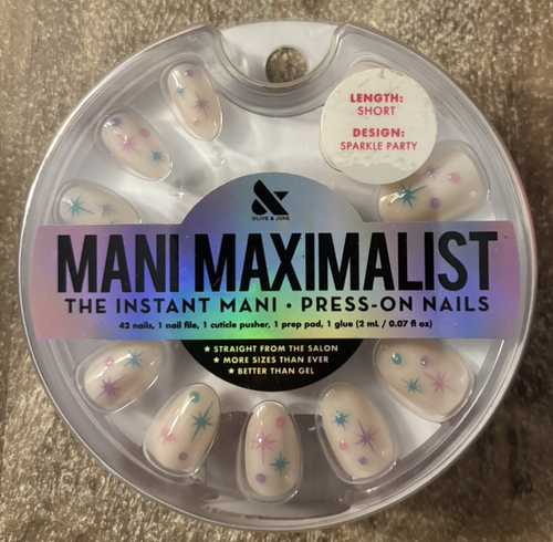 OLIVE & JUNE Mani Minimalist & Maximalist Instant Mani Nails-Assorted-8 Packs - Picture 4 of 6