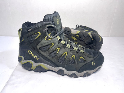Oboz Men's Sawtooth II Mid Dark Shadow/Woodbine Green WP Hiking Boots Size 12