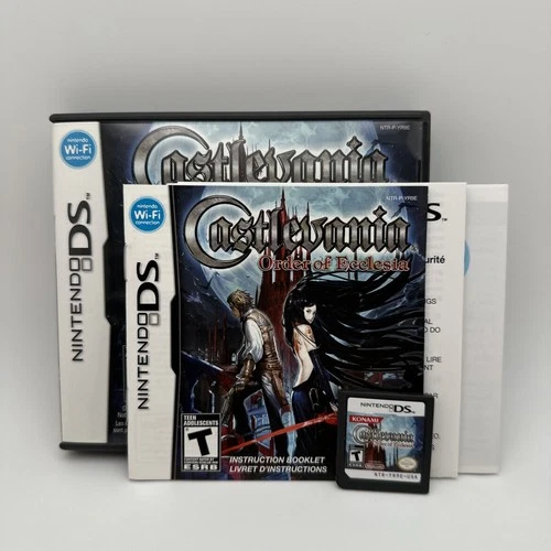 Castlevania Order of Ecclesia (Nintendo DS, Konami, 2008) Complete & Tested