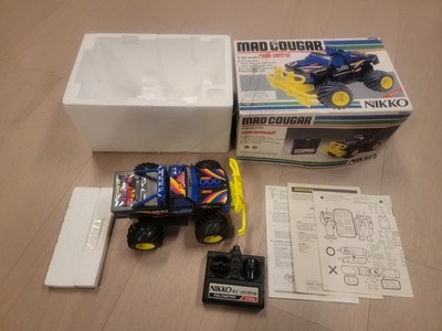 Vintage Nikko Mad Cougar 1/20 scale radio-controlled monster truck