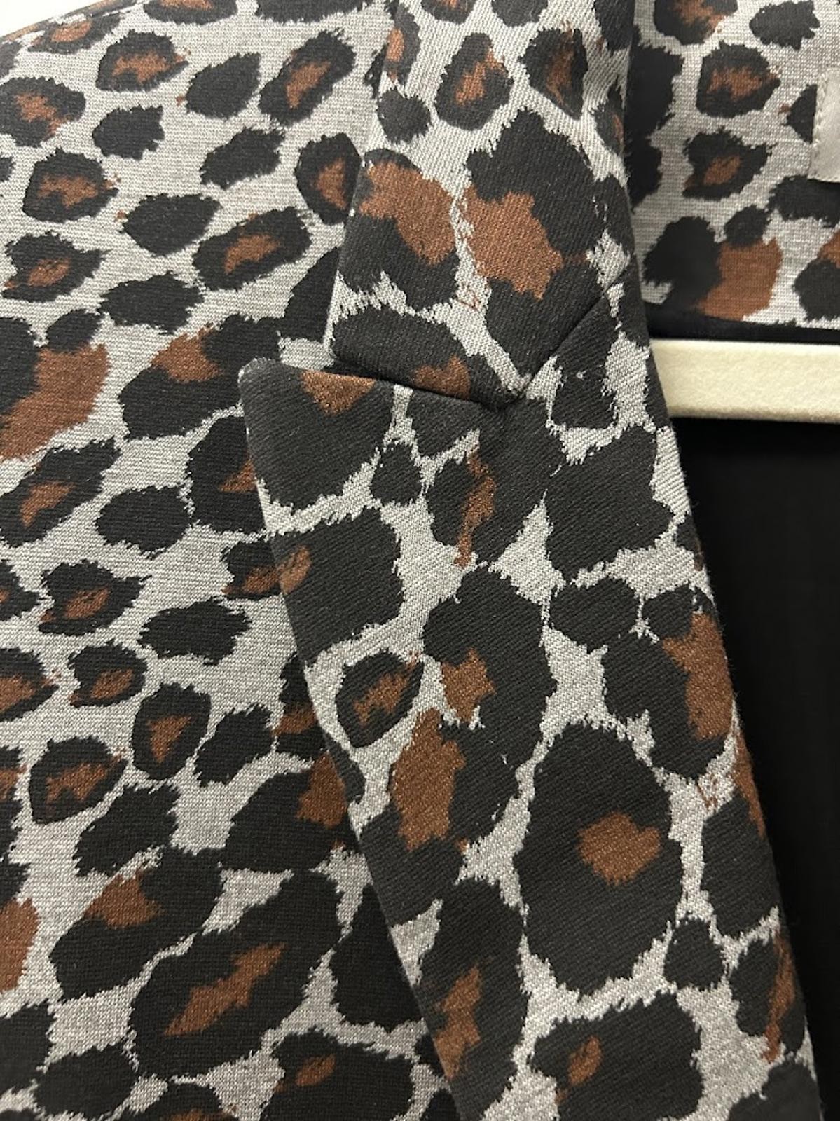 Marella Leopard Print Double Breasted Blazer Busi… - image 6