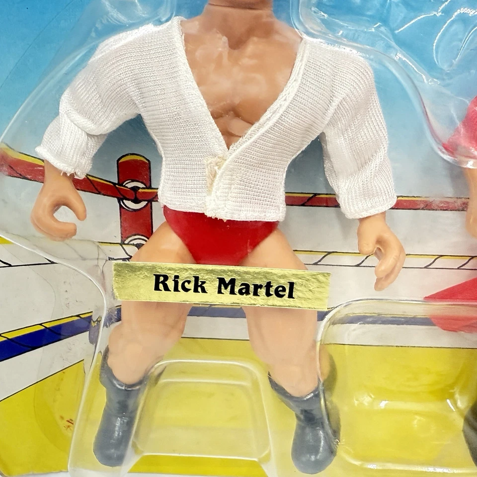 RICK MARTEL BARON VON RASCHKE AWA NWA Wrestlers Remco MOC ERROR no claw hand - Image 4 of 4