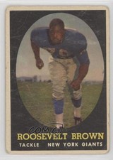 1958 Topps Rosey Brown #102 HOF 0yq9