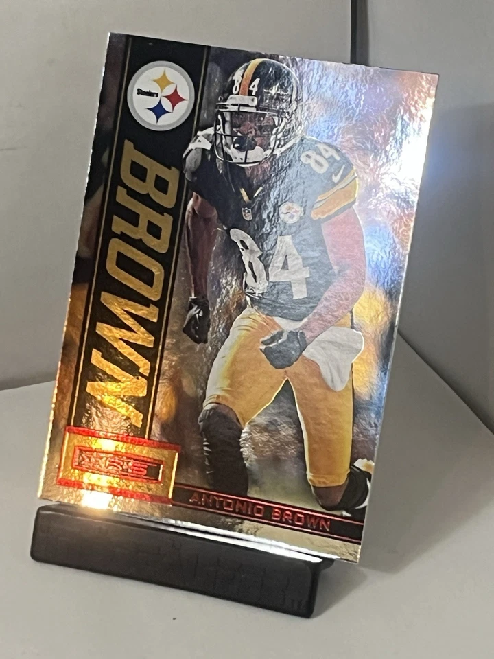 2013 Panini Rookies & Stars Longevity Ruby Antonio Brown #79 - Image 2 of 3