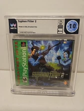 Graded Syphon Filter 2 • WATA 10 A++ PlayStation 1 Greatest Hits • PS1 VGA CGC