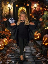 Vampire Bat Wings Kids Black