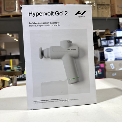 Hyperice Hypervolt GO 2 Percussion Massage Device - White (55205 001-00)