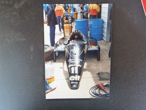 1986 ELIO DE ANGELIS JOHN PLAYER SPECIAL AUSTRALIAN GP 6X4 PHOTO - 第 1/1 張圖片