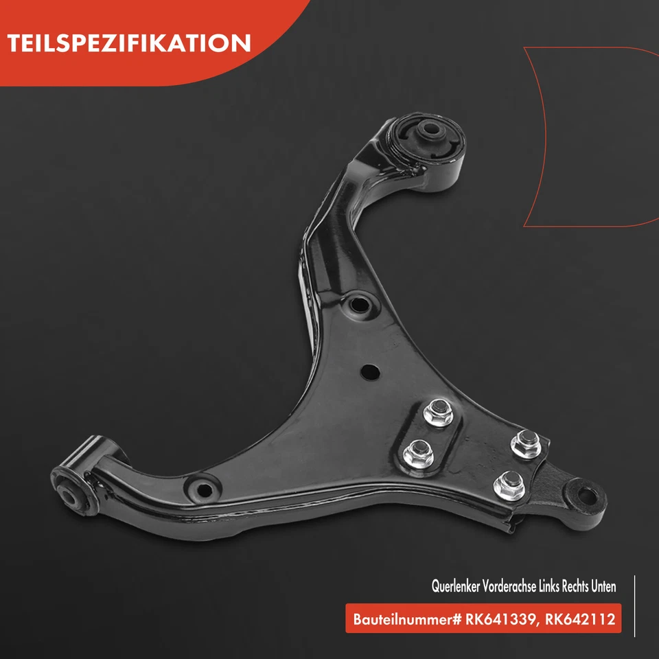 10X Bras De Suspension Avant Pour Hyundai Tucson JM KIA Sportage JE KM 2.0 2.7 - Photo 4/4