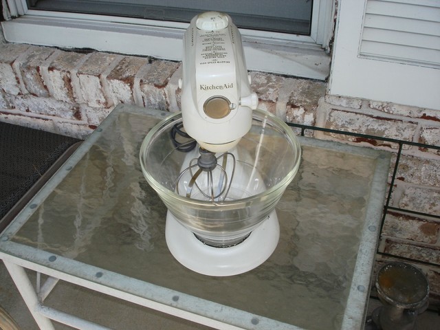 Vintage Kitchenaid Model 4c Mixer Green Stainless Hobart Tested