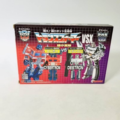 Dengeki Hobby Magazine Transformers VSX Set Mini Transform Figures Japan Rare