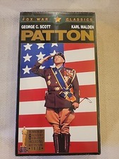 PATTON (VHS, 1970) George C. Scott Karl Malden Fox Wars Classics NEW SEALED 