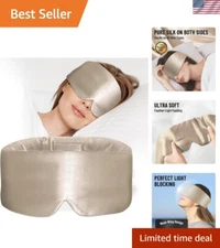 Mulberry Silk Sleep Mask - Complete Blackout for Enhanced Sleeping