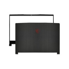 New for MSI GF65 Thin 9SD 9SE MS-16W1 MS-16W2 15.6in Black LCD Back Cover Bezel
