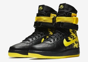 New Nike SF Af1 Air Force One High Dynamic Yellow Black Ar1955-001 Size 13  | eBay