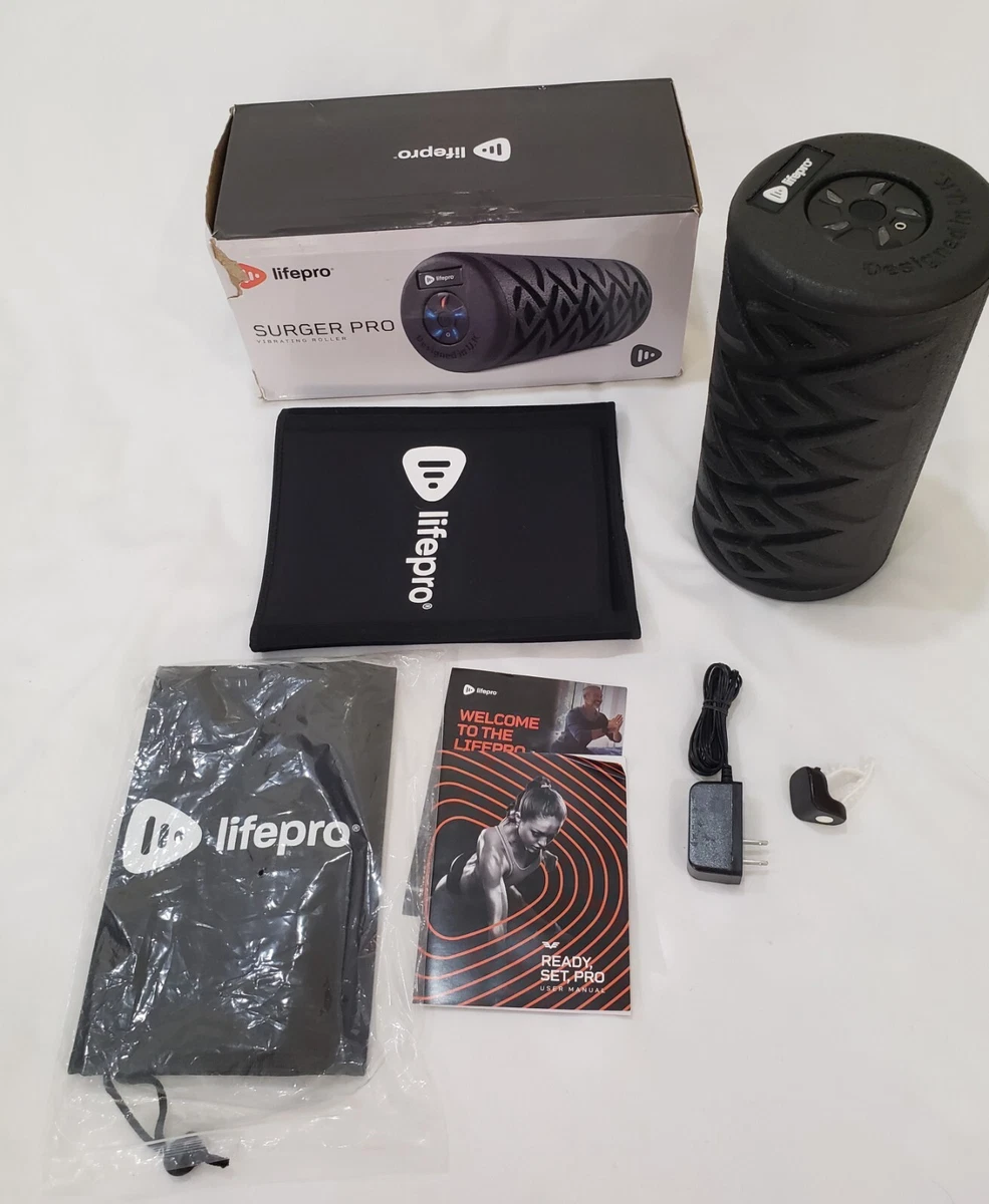 LifePro SURGER 4 Speed Vibrating Foam Roller Very High Intensity Gradual Speed